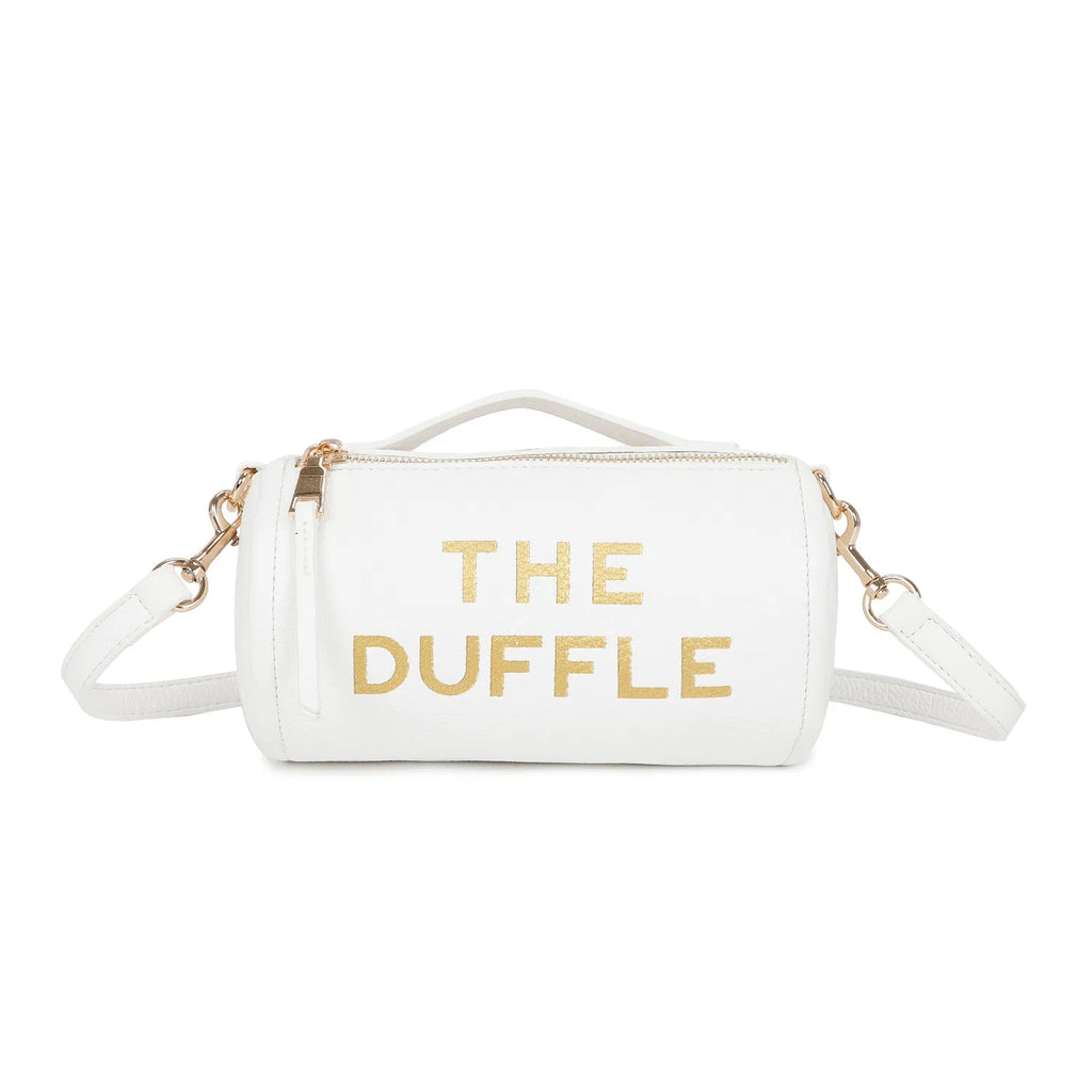 The Mini Duffle Bag White