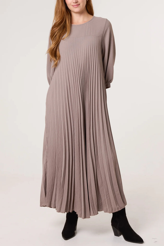 New Gracie Dress Taupe